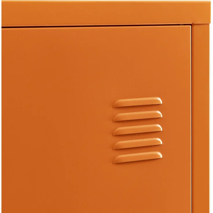 Einzelspind Kurikka 137x38x38 cm Orange [en. casa] – Bild 6