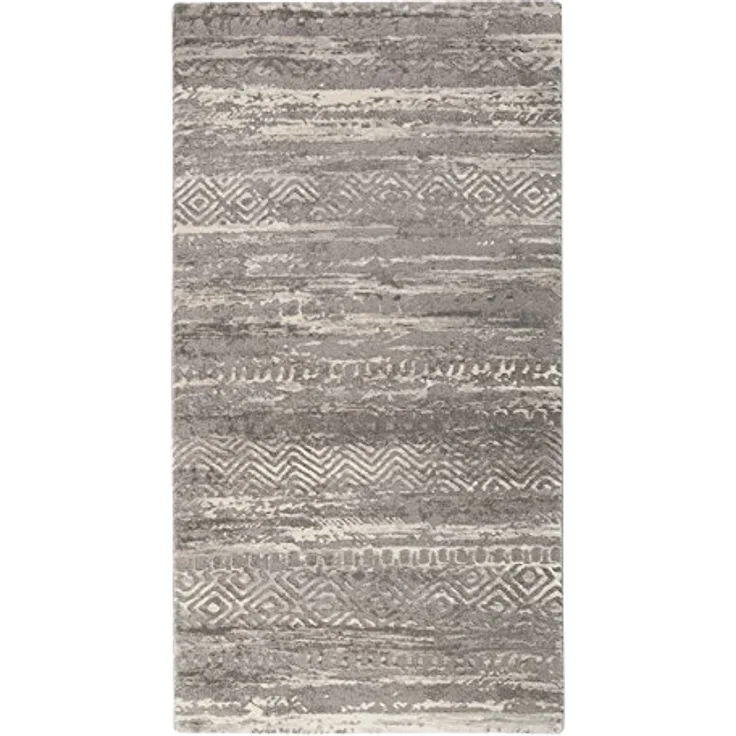Esprit Webteppich Makai, Vintage, Grau/Sand/Beige, rechteckig 80x150 cm, Oeko-Tex®, für Fußbodenheizung geeignet, Hausstauballergiker freundlich – Bild 2