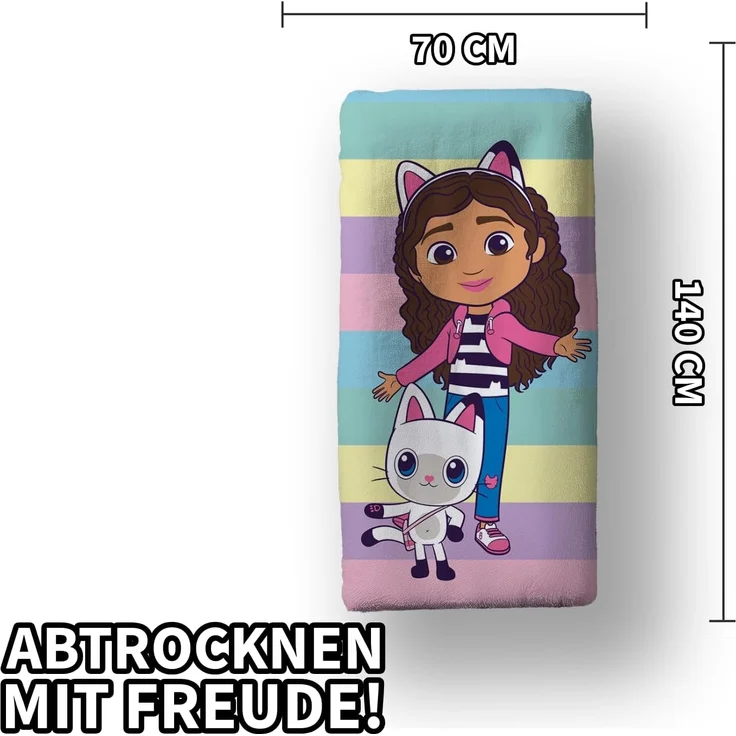 Disney Strandtücher Gabby´s Dollhouse, Frottee – Bild 6