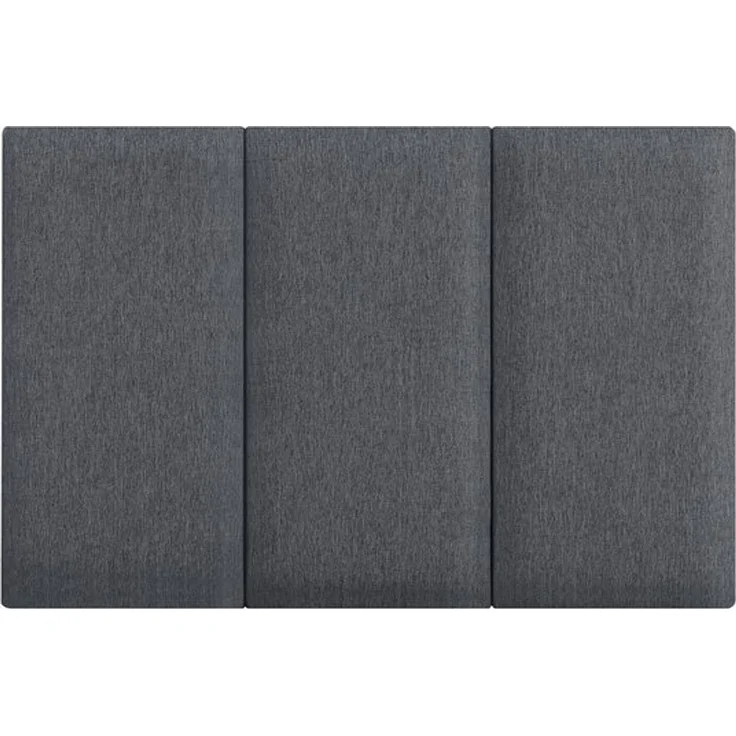 neu. haus Wandpolster, (Set, 3 Stück), »Carpino« Wandkissen Textil 60x30 cm Dunkelgrau – Bild 4