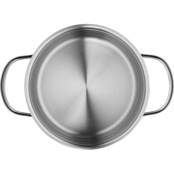 WMF Bratentopf Aparto, Cromargan Edelstahl rostfrei 18/10 (Glasdeckel, Induktion V 1,4l, kleiner Topf (16 cm), poliert, unbeschichtet, induktionsgeeignet – Bild 3