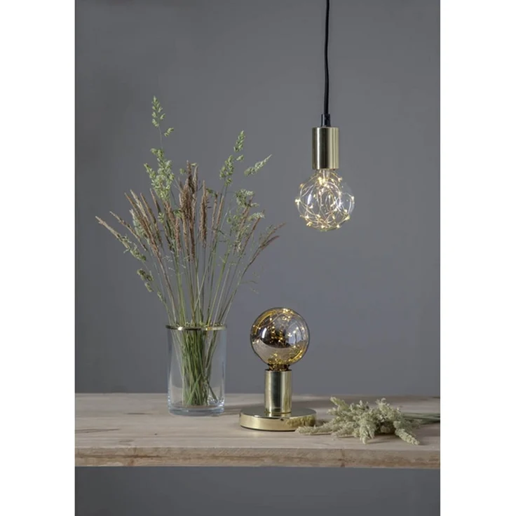 STAR TRADING LED-Leuchtmittel "Dew drop" E27, 1,5W, 2900K, 20lm, Kugel, warmweiß, Ra: 59, E27, warmweiß – Bild 3