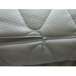 Bazyl Matratzenbezug mit Reißverschluss, versteppt, 90x200 cm, 10,0 cm