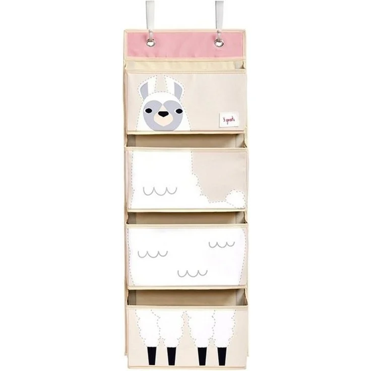 Aufbewahrung im Kinderzimmer, Wand - Utensilo, \"Lama\", 94x35,5 cm, von 3 sprouts – Bild 4