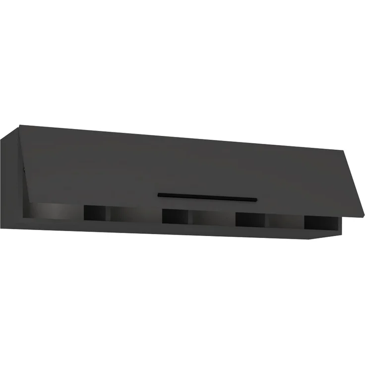 VCM Wandregal Arila 918592 Anthrazit H. 30 x B. 115 x T. 30 cm