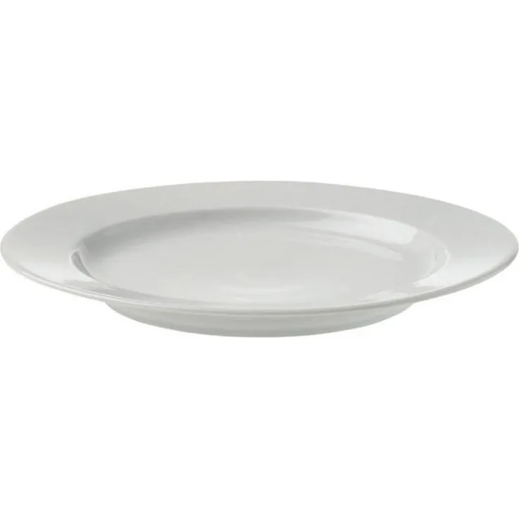 Eva Solo Legio Teller, Speiseteller, Essteller, Essen, Küche, Servieren, Porzellan, Weiß, Ø 25 cm, 886225