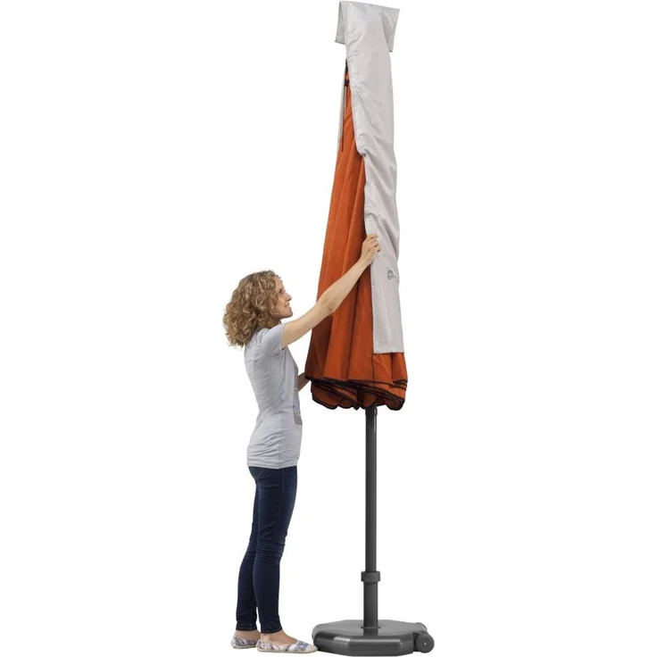 Schutzhülle bis 300 cm Schirm (mit RV und Stab) – Bild 2