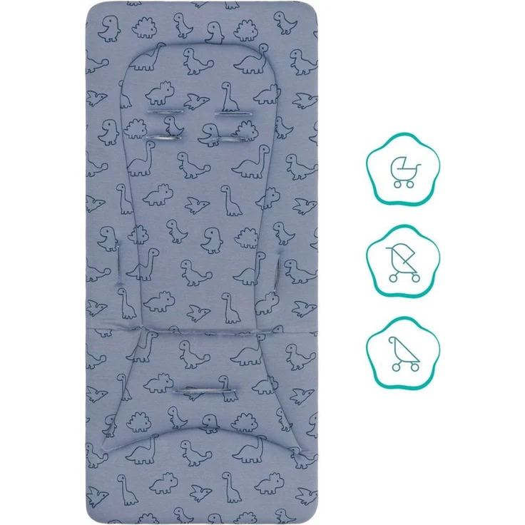 Fillikid Kinder-Sitzauflage Wendeauflage Liner, für Buggy und Kinderwagen – Bild 1