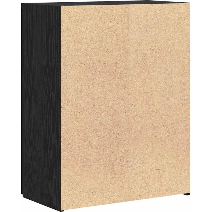 vidaXL Büroschrank Schwarz Eichen-Optik 70 x 32 x 77.5cm Holzwerkstoff 869122 – Bild 8