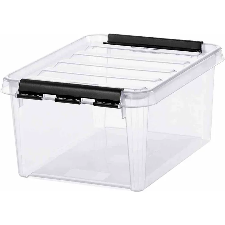 Clipbox transparent/schwarz 8 l SmartStore "Classic 10"