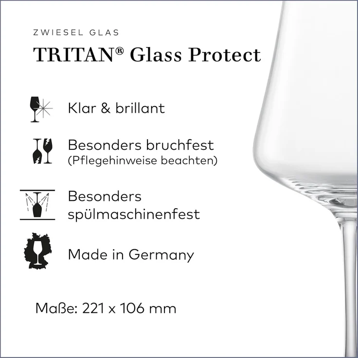 Zwiesel Glas Bouquet Burgunder Rotweinglas 657 ml 2er Set – Bild 2