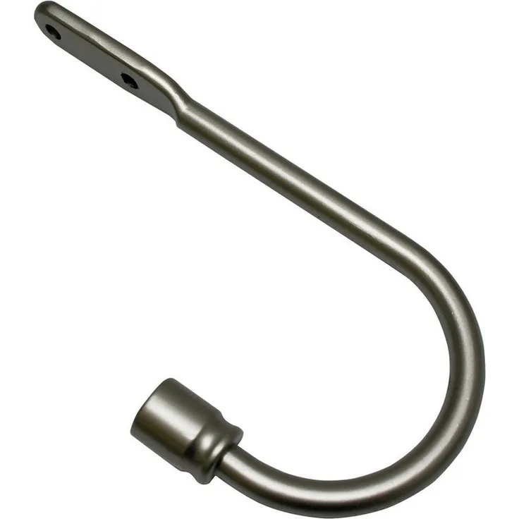 Gardinia Raffbügel Edelstahloptik