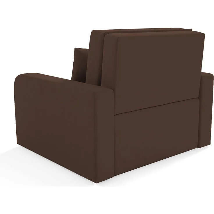 Sofasessel BOSTON I mit Ziernähten, 1-Sitzer Schlafsofa, Jugendsofa mit Schlaffunktion, ausziehbare Couch mit Bettkasten - Kronos 06, 85 x 97 x 105 cm – Bild 3