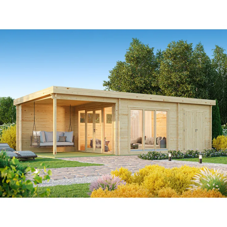 Fjordholz Gartenlounge Modell Olaf 44 Natur