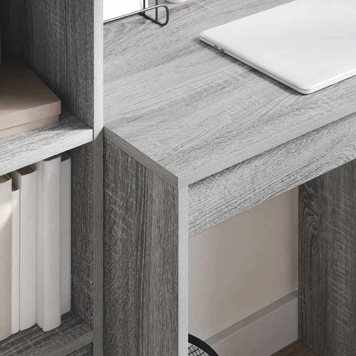 vidaXL Schreibtisch Graues Sonoma 70 x 50 x 76 cm 869423 – Bild 3