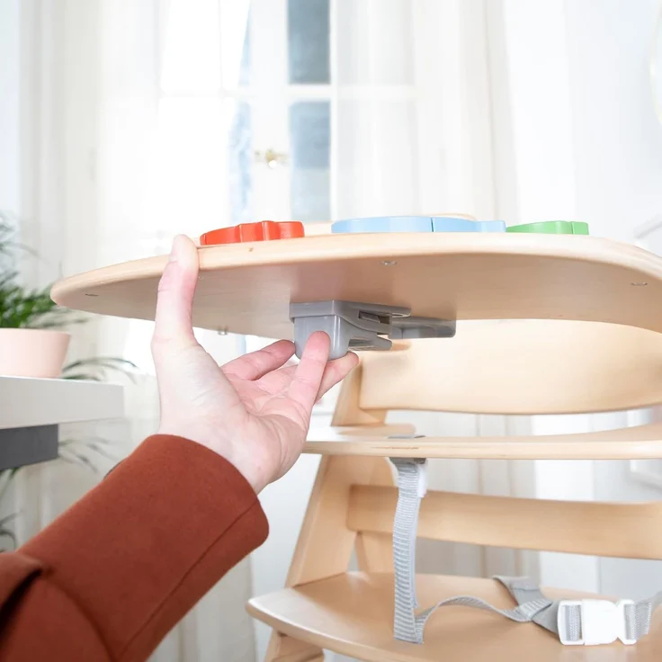 roba Essbrett mit Spielelementen - Obst- und Gemüse zum Spielen - Holz natur – Bild 7