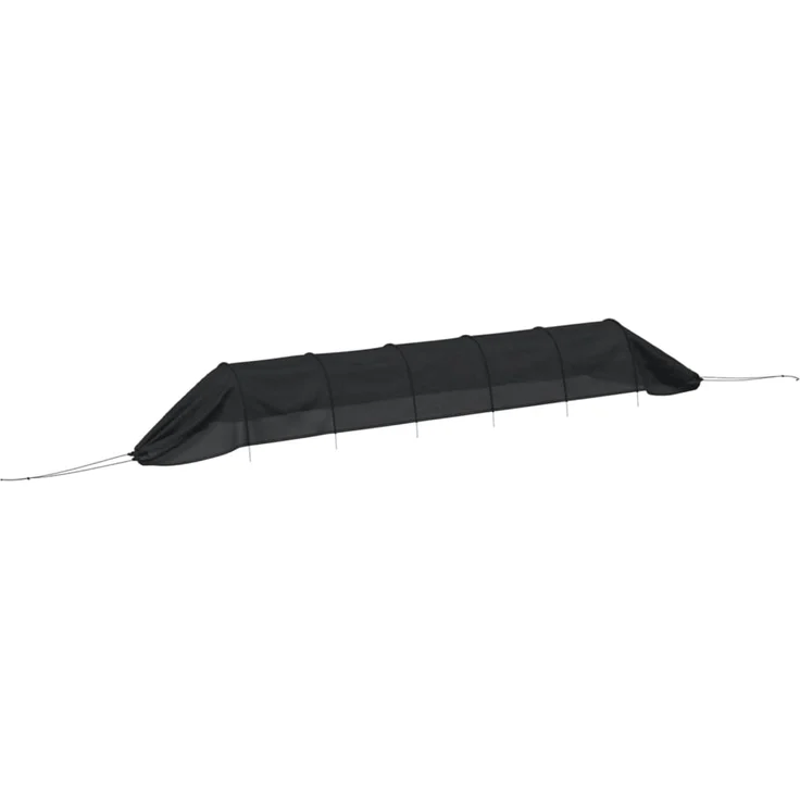 vidaXL Netztunnel 4 Stk. Schwarz Stahl und Polyethylen 3281504 – Bild 4