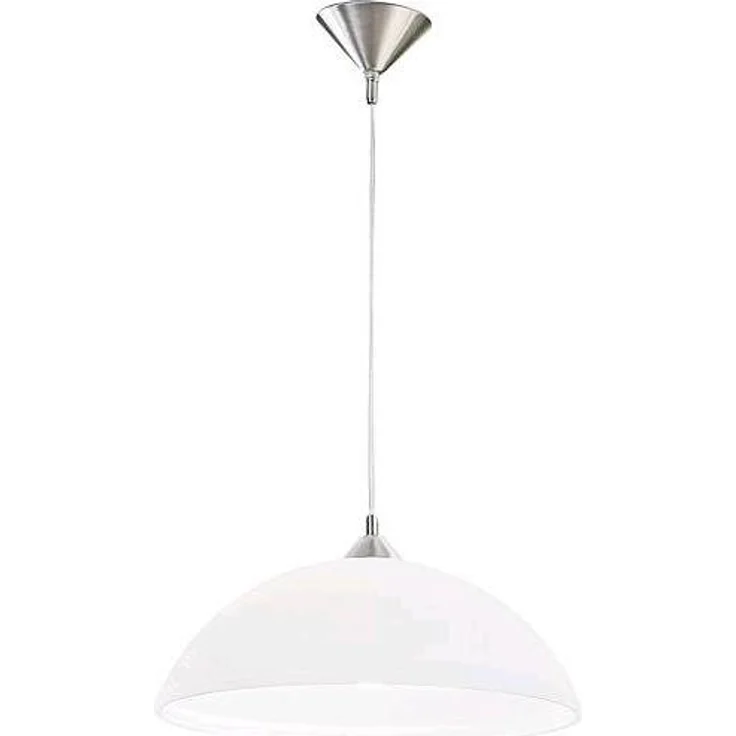 Orion HL 615241SATIN Pendelleuchte, Metall mit opaleszierendem Glas, E27, Ø400mm