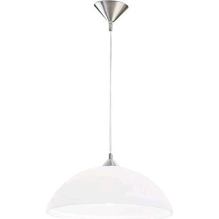 Orion HL 615241SATIN Pendelleuchte, Metall mit opaleszierendem Glas, E27, Ø400mm