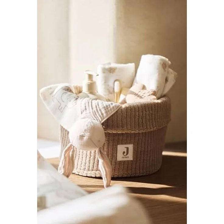 Jollein Kommodenkorb - Cloudy Rib - Milky Coffee B – Bild 4