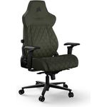 Corsair TC500 Luxe Gaming-Stuhl mit verstellbarer Lendenstütze und Omniflex-Armlehnen, Grau