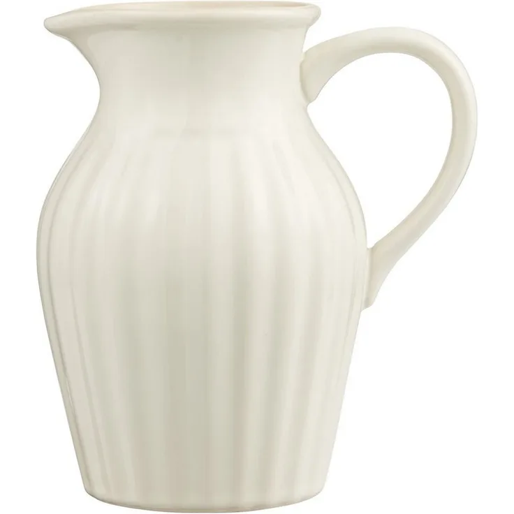 Ib Laursen Krug Mynte 1,7l Keramik Kanne Vase 2077- 82 - butter cream