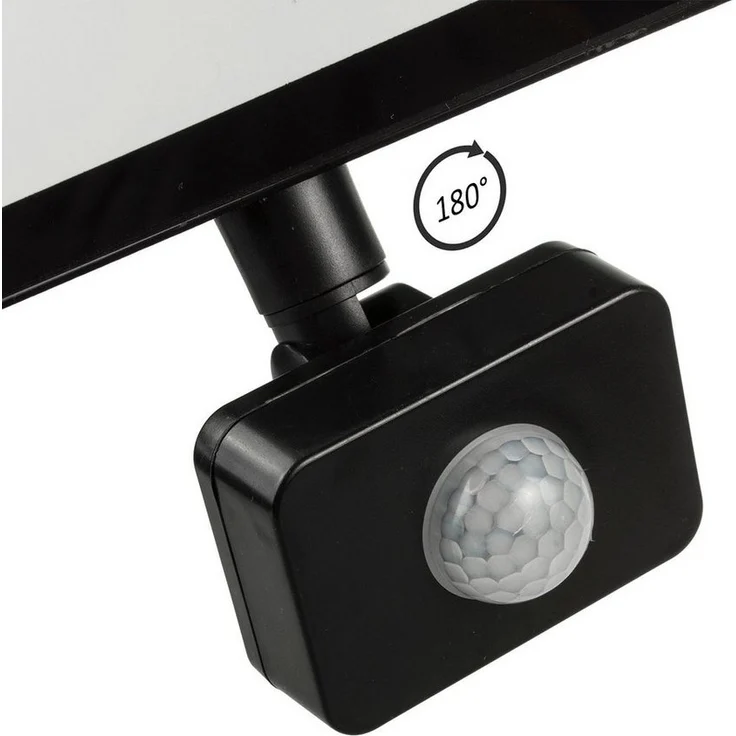 Maclean LED Flutlichtstrahler, LED fest integriert, Warmweiß, Neutralweiß, Kaltweiß, LED fest integriert, PIR-Bewegungsmelder, Dämmerungssensor – Bild 2