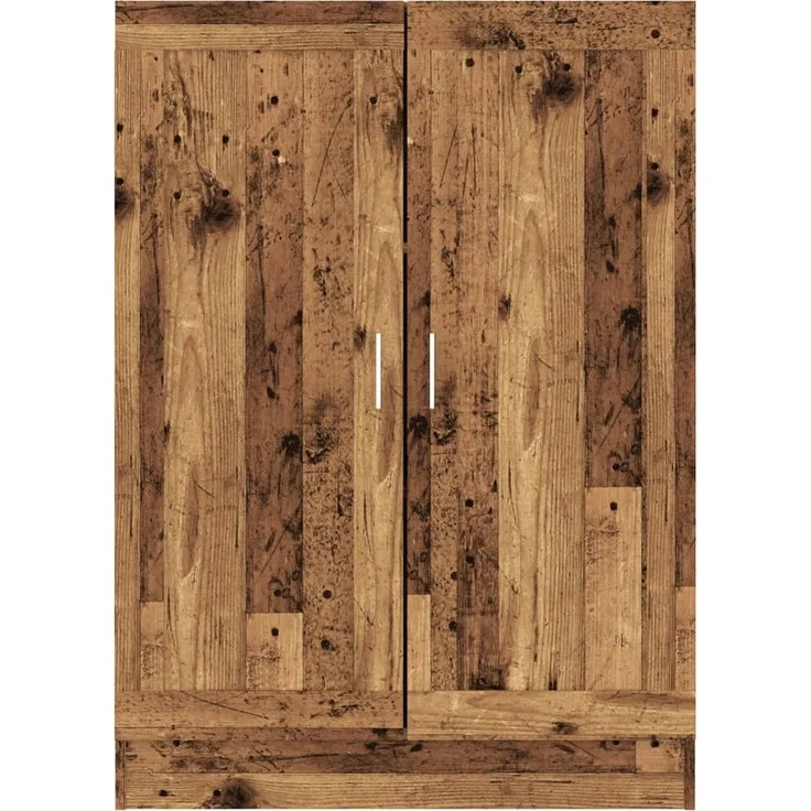 vidaXL Bücherschrank Altholz-Optik 82,5x30,5x115 cm Holzwerkstoff 856148 – Bild 4