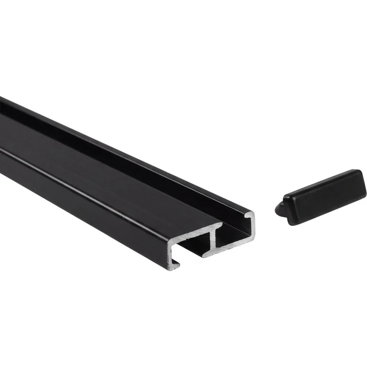 Deco-Raum® Gardinenschiene Minimal | Länge: 180cm | Material: Aluminium | Farbe: Schwarz – Bild 5