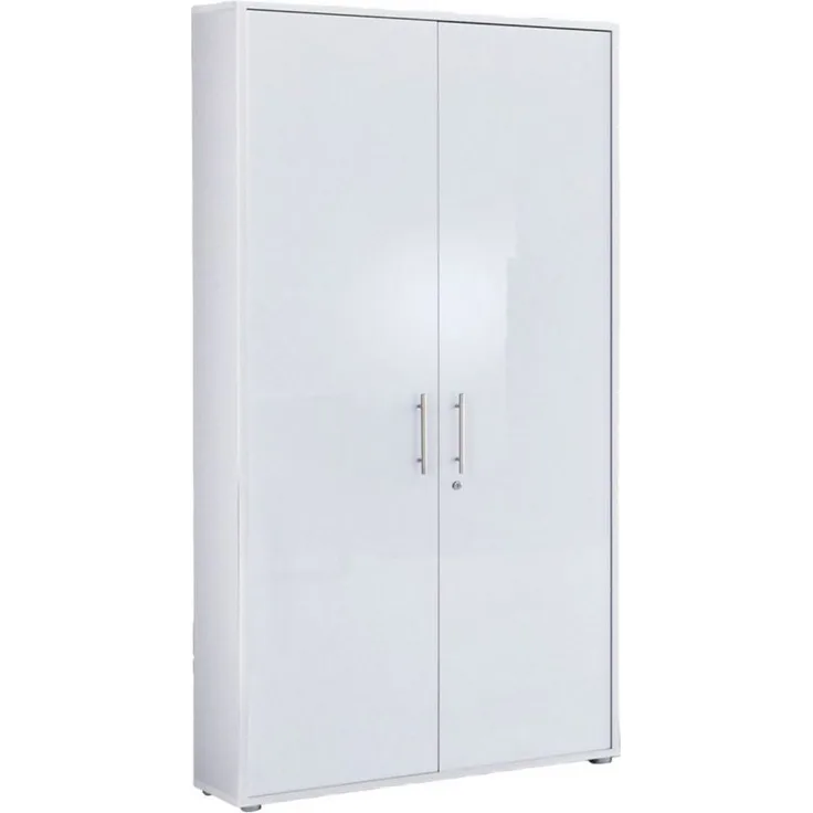 moebel-dich-auf Aktenschrank OFFICE EDITION (abschließbar, Metallgriffe, 5 Fächer) Made in Germany