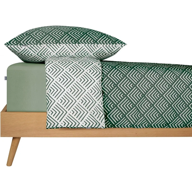 Schiesser Spannbettlaken Elli - 97/3 - 150 x 200 cm - Hellgrün – Bild 2