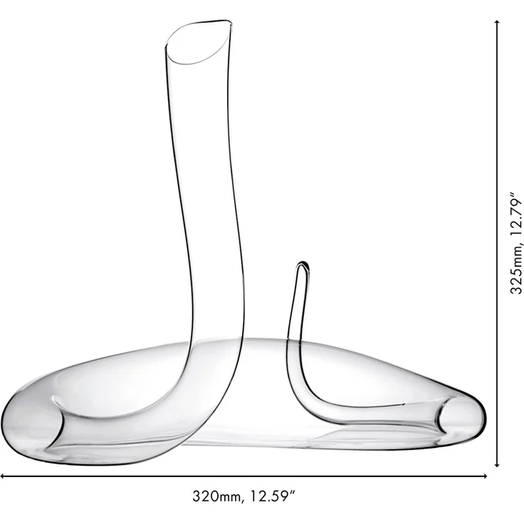 RIEDEL 1950/19 Dekanter MAMBA, handgefertigt, Design-Dekanter – Bild 2