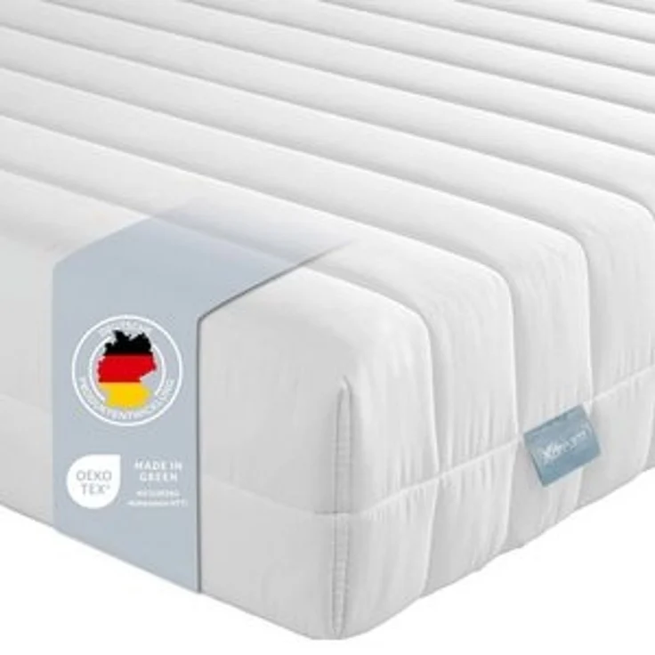 XDREAM Pure | Orthopädische 7-Zonen Kaltschaummatratze mit Öko-Tex Zertifikat | Rollmatratze | Made in EU | Härtegrad 3 (H3) |80x200 cm – Bild 6