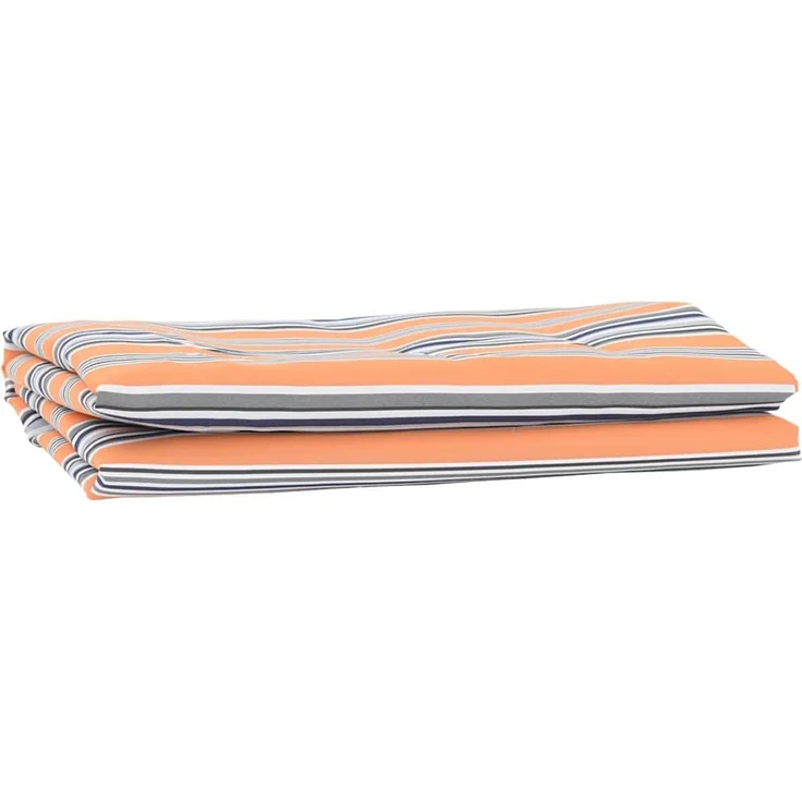 vidaXL Markisenersatzstoff Blau und Orange 1000 x 160 cm Polyester 42000823 – Bild 1