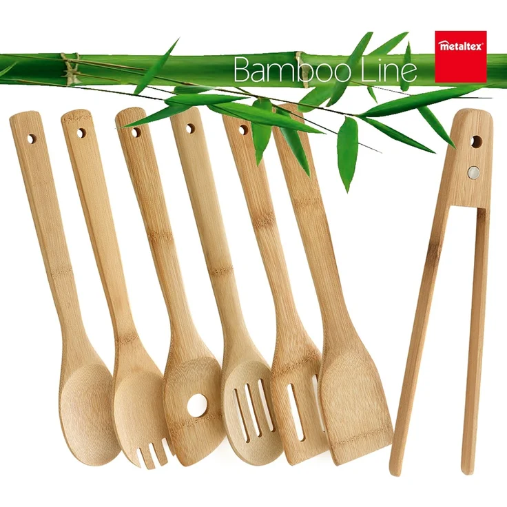 METALTEX -Bamboo Line- Pfannenwender aus Bambusholz / Holzbesteck / Bambus – Bild 2
