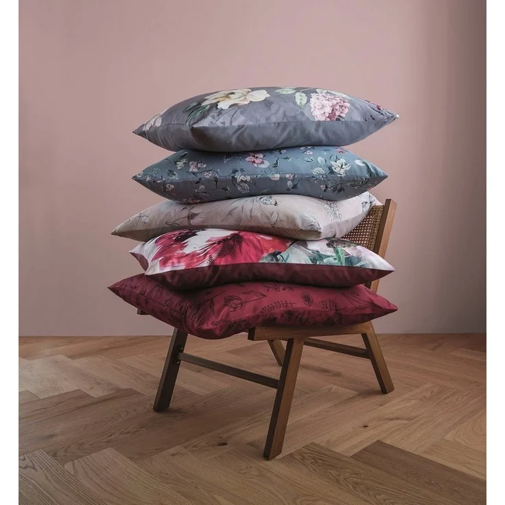 Kleine Wolke Bettwäsche Florina, Mako-Satin, 2 teilig, mit floralem Dessin – Bild 3