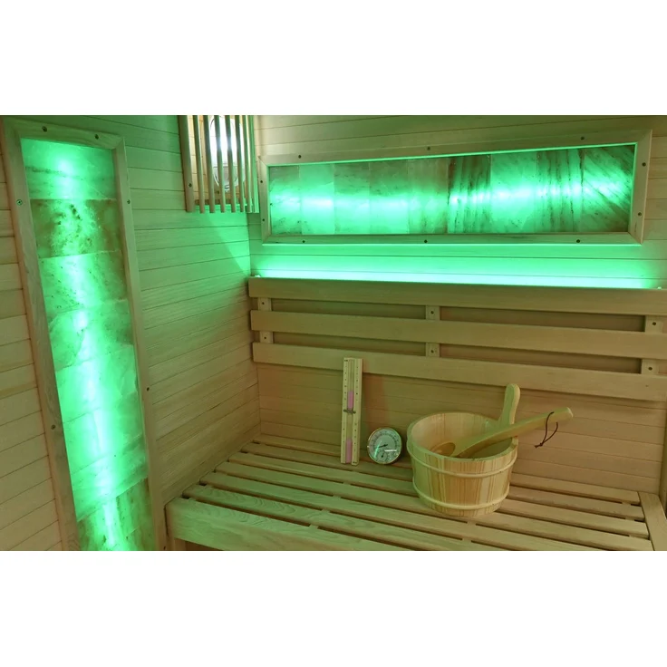 LUXOR 1 Sauna 2 Pers. 120x120x190 cm – Bild 5