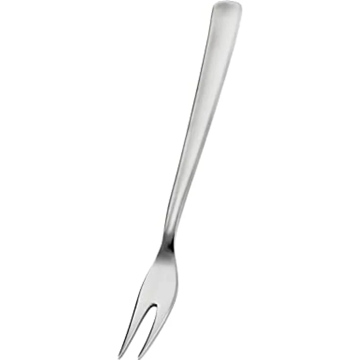 RÖSLE Vorlegegabel VS600, Hochwertige Gabel zum Servieren von Fleisch, Wurst und Käse, Edelstahl 18/10, Länge 19 cm, spülmaschinengeeignet, Silber – Bild 2