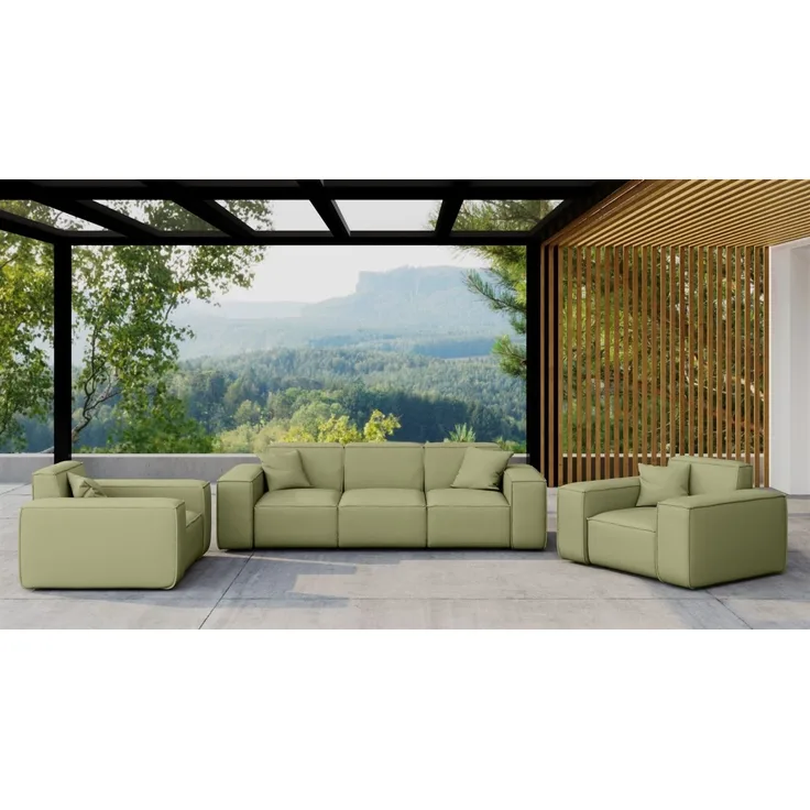 Gartenmöbel-Set SUMMER 3-1-1 wetterfester Stoff NXL Lima