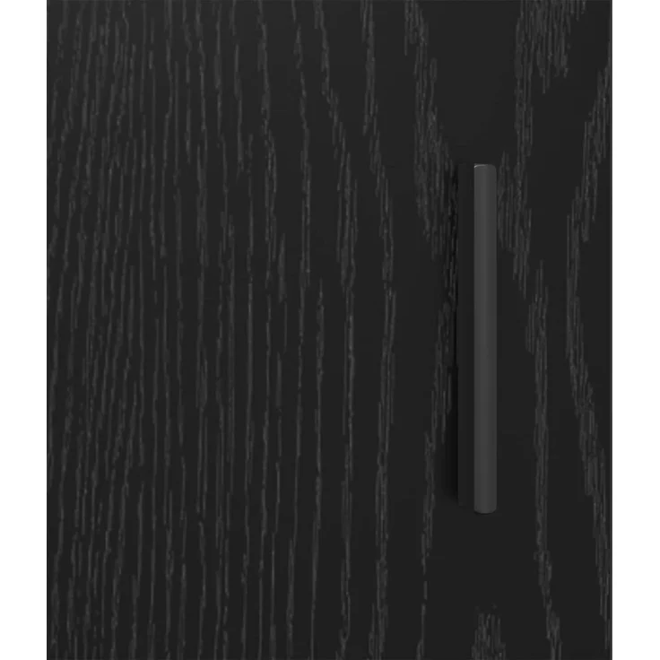 vidaXL Badezimmerschrank-Set 2 stk. Schwarz Eichen-Optik 3444477 – Bild 8