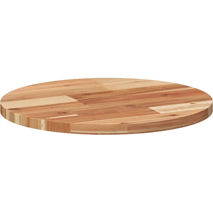 vidaXL Tischplatte Rund Ø40x2 cm Massivholz Akazie 4008694 – Bild 5