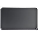 PRECORN Napfunterlage Hund/Katze rutschfest, Silikon grau, 48x30 cm