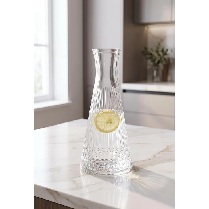 Pasabahçe ELYSIA Karaffe Wasserkaraffe Glaskaraffe Glaskanne 1000 ml – Bild 2