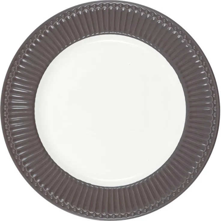 Greengate Alice Speiseteller dark chocolate 26,5 cm