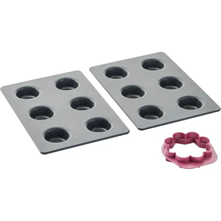 Betty Bossi Backform Backform Mini-Törtchen mit Ausstecher - Set