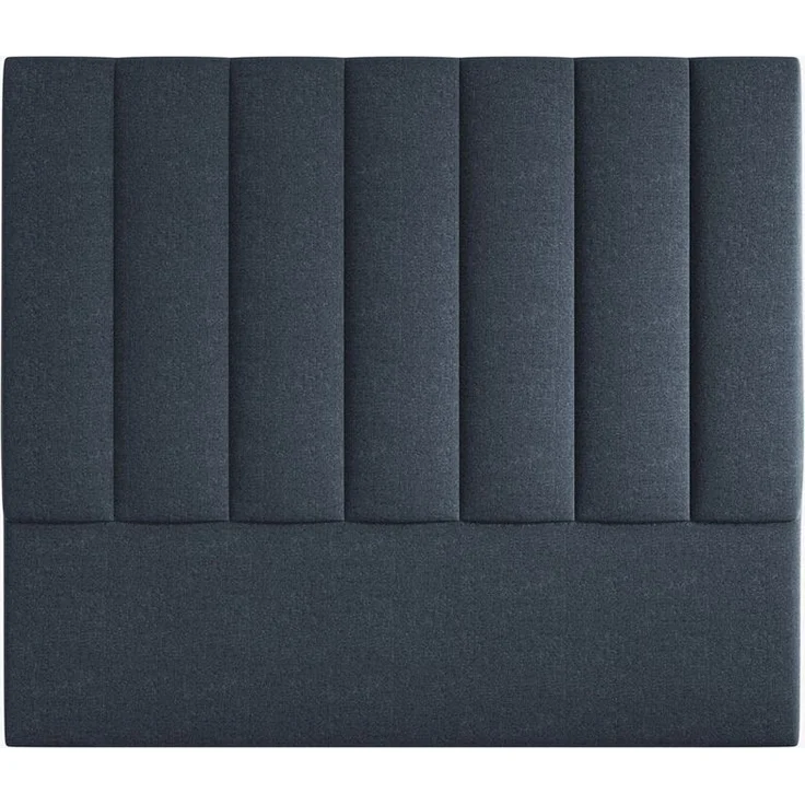 Micadoni Marl Polster-Kopfteil Chenille Eden Marineblau 140x120 – Bild 1
