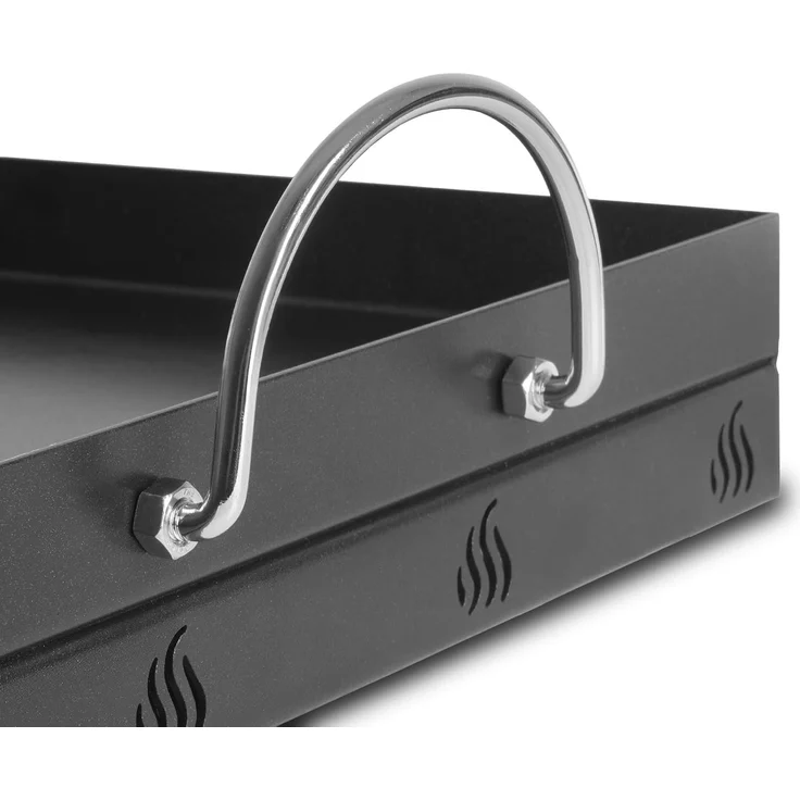 BBQ-Toro Grillplatte Stahl Keramik Grillplatte 63 x 41 cm, Keramikbeschichtete Grillplatte, Einfache Reinigung – Bild 4