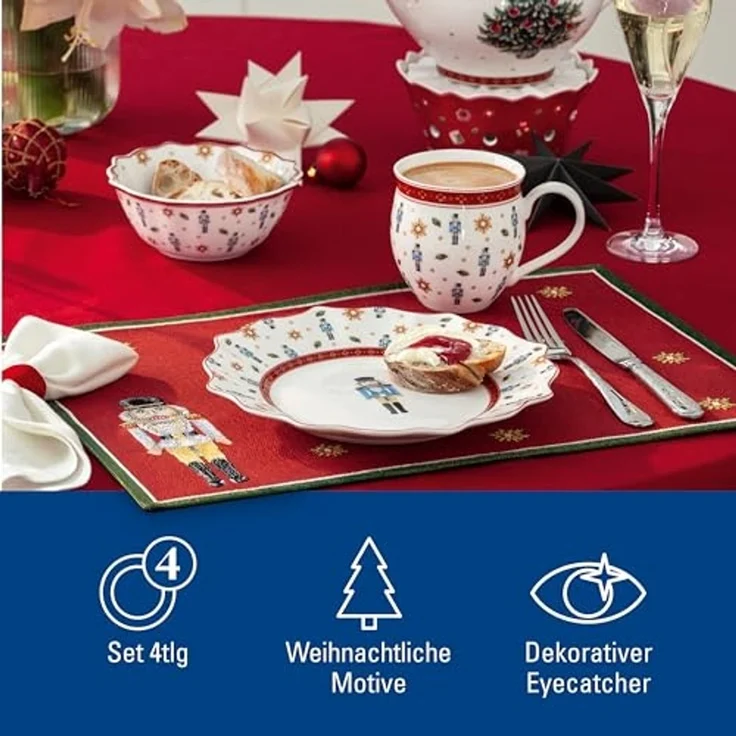 Villeroy & Boch Toy's Delight Jubiläums-Platzset Set 4-teilig – Bild 6
