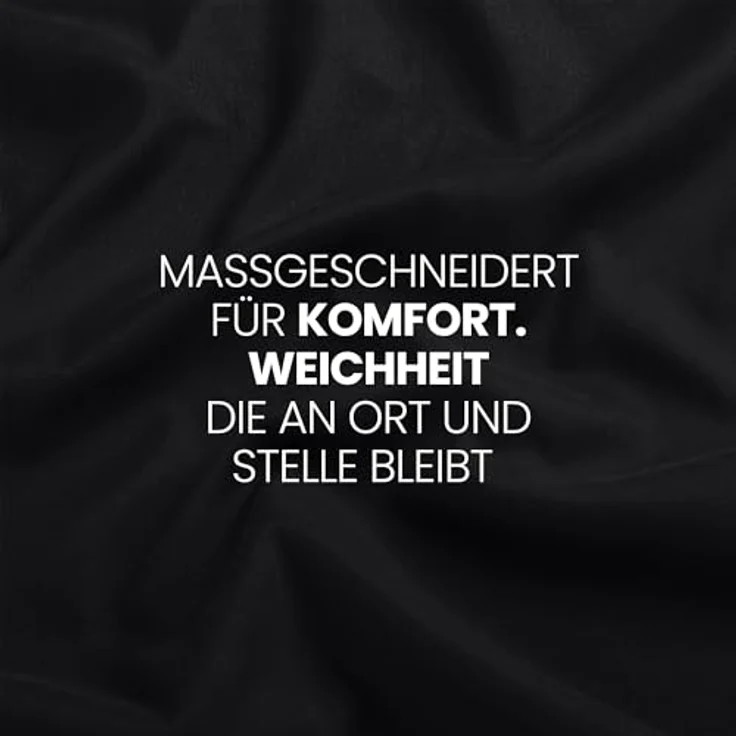 Utopia Bedding - Spannbettlaken 120x200 cm - Schwarz - Oeko-Tex Zertifiziertes Gebürstete Polyester-Mikrofaser Spannbetttuch - 35 cm Tiefe Tasche – Bild 8