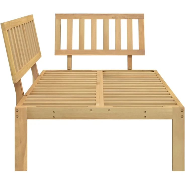 vidaXL Garten-Ecksofa aus Paletten Massivholz Akazie 365849 – Bild 5